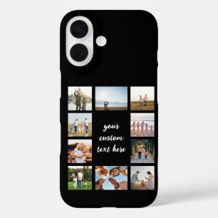 Personalised 10 Photo Collage iPhone 16 Case