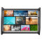 Personalised 10 Photo Template Collage Black Frame