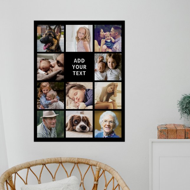 Personalised 11 Photo Collage Poster (Creator Uploaded)