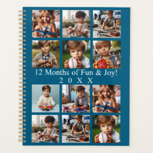 Personalised 12 Family, Friends or Travel Photos   Planner