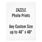 Personalised 12” x 16" Photo Print, or custom size