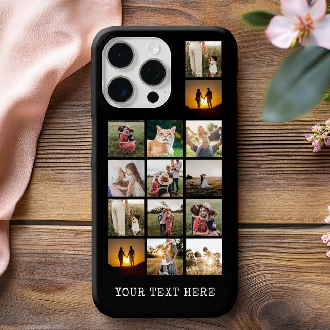 Personalised 14 Photo Collage Case-Mate iPhone Case (Creator Uploaded)