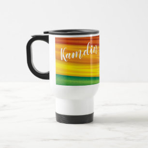 Personalised 15 ounce coffee mug lgbtq rainbow fla