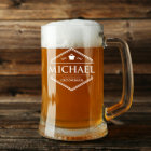 Personalised 16 Ounce Beer Mug