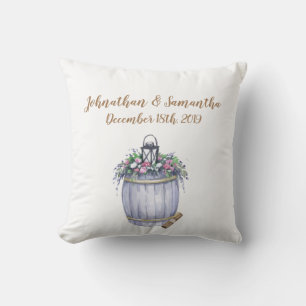 Personalised 16"x16" Throw Pillow Summer Country W