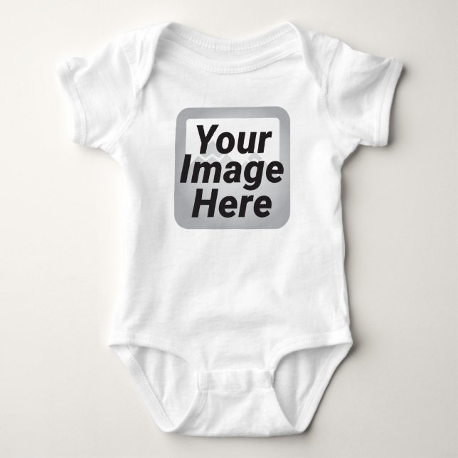 Personalised 18 Months Baby Bodysuit (Front)