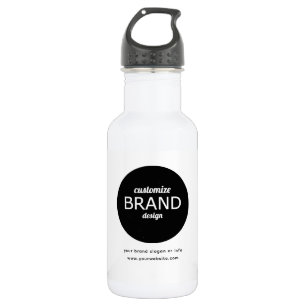 Personalised 18 oz Logo Water Bottle