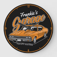 Personalised 1968 396 Classic Muscle Car Garage