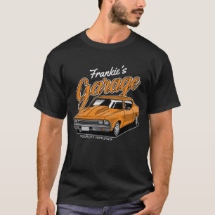 Personalised 1968 396 Classic Muscle Car Garage T-Shirt