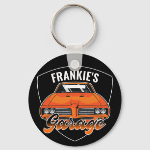 Personalised 1969 Ram Air 400 Muscle Car Garage Key Ring