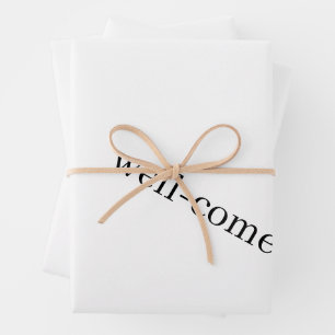 Personalised 19" x 29" Sheets, Matte Wrapping Paper Sheet