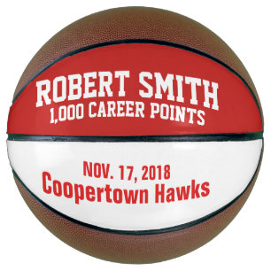 Personalised 1,000 Point Basketball