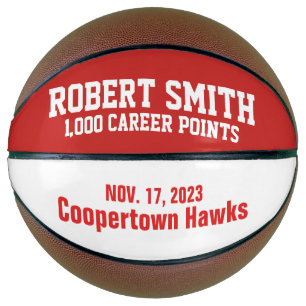 Personalised 1,000 Point Basketball