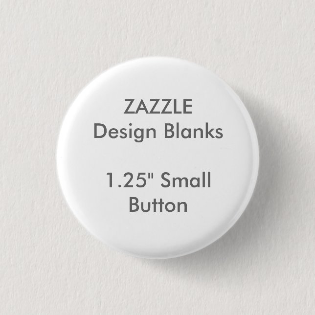 Personalised 1.25" Small Round Button Pin Template (Front)