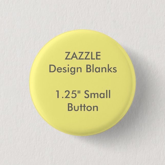 Personalised 1.25" Small Round Button Pin Template (Front)