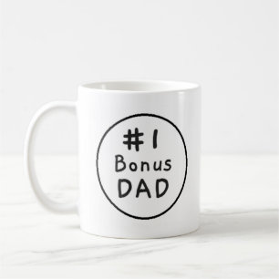 Personalised #1 Bonus Dad mug