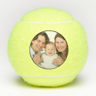 Personalised 1 Photo Tennis Balls