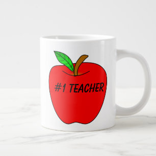 Personalised #1 Teacher Mug