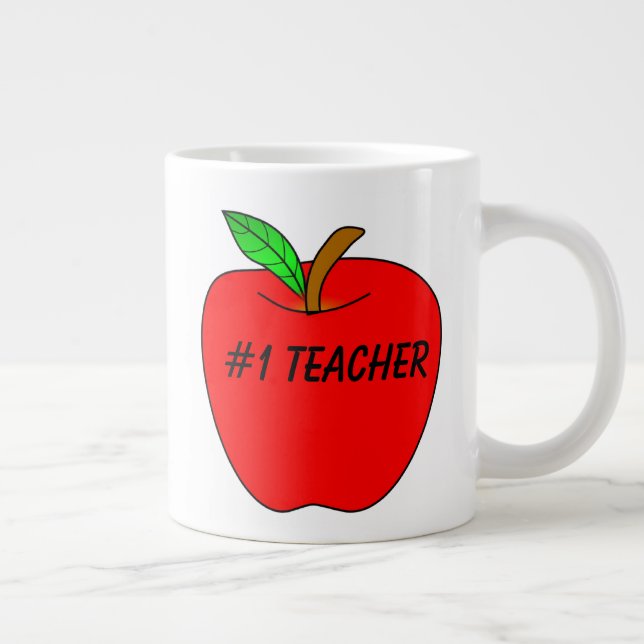 Personalised #1 Teacher Mug (Right)