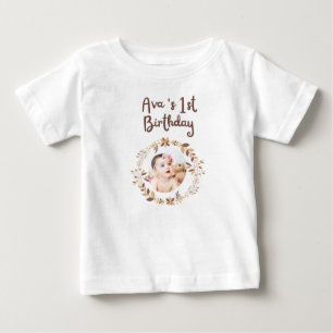 Personalised 1st Birthday Shirt Custom Name