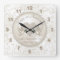 Personalised 1st Wedding Anniversary Gifts, Clock