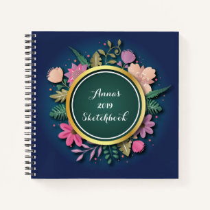 Personalised 2019 Sketchbook Notebook
