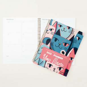 Personalised 2023 Cat Mum Planner