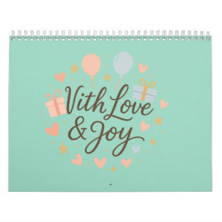 Personalised 2025 Calendar – Stylish, Functional &