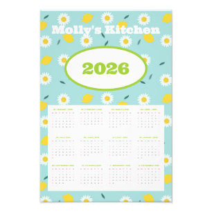 Personalised 2026 Calendar Photo Print