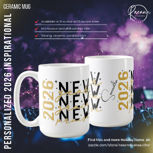 Personalised 2026 Inspirational and Spiritual  Coffee Mug