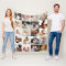 Personalised 20-photo collage blanket