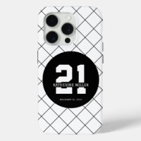 Personalised 21st Birthday Modern and Elegant