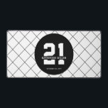 Personalised 21st Birthday Modern and Elegant   Desk Mat<br><div class="desc">Personalised 21st Birthday Modern and Elegant Gifts</div>