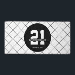 Personalised 21st Birthday Modern and Elegant   Desk Mat<br><div class="desc">Personalised 21st Birthday Modern and Elegant Gifts</div>