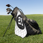 Personalised 21st Birthday Modern and Elegant   Golf Towel<br><div class="desc">Personalised 21st Birthday Modern and Elegant Gifts</div>