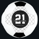 Personalised 21st Birthday Modern  Football<br><div class="desc">Personalised 21st Birthday Modern and Elegant Gifts</div>