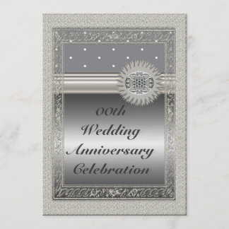 Personalised 25th Wedding Anniversary Party Invita Invitation
