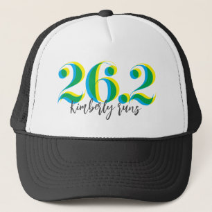 Personalised 26.2 Marathon Running  Trucker Hat