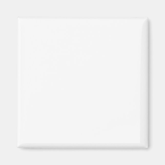 Personalised 2 Inch Square Magnet (Front)