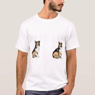 Personalised 2 Pet Photo Custom T-Shirt
