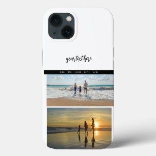 Personalised 2 Photo Family Love Memories iPhone 13 Case
