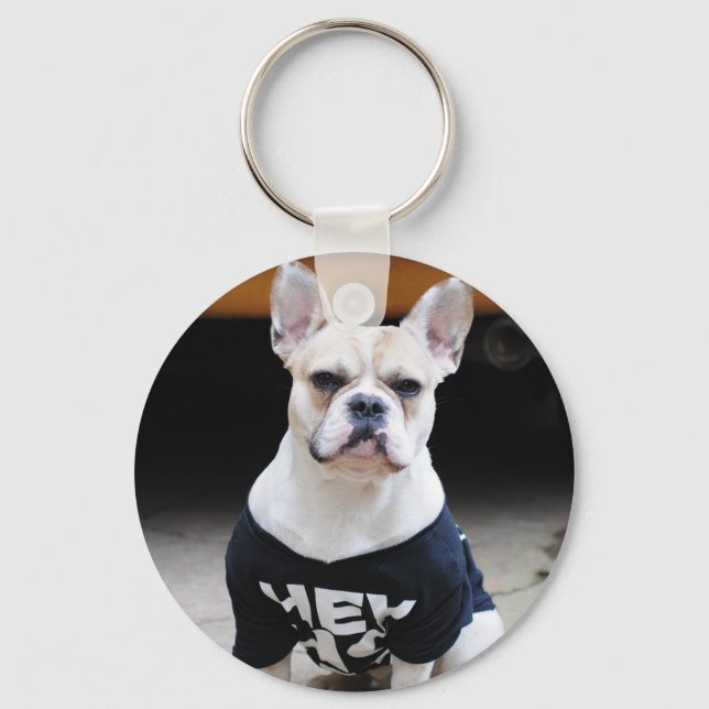 Personalised 2 Photo Keychain (Front)