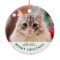Personalised 2 Photo Pet Cat Meowy Christmas 