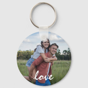 Personalised 2 sided Photo and Text Photo Collage  Key Ring