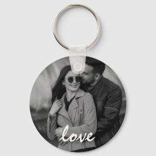 Personalised 2 sided Photo and Text Photo Collage  Key Ring