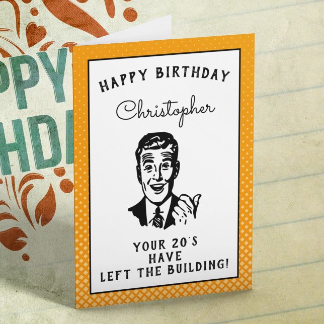 Personalised 30th Birthday Over The Hill Funny Card (Creator Uploaded)
