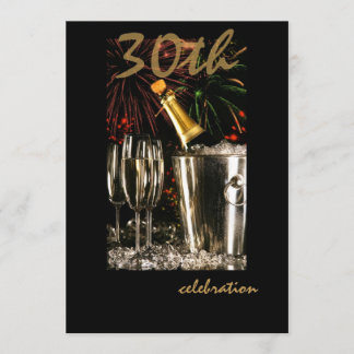Personalised 30th Birthday Party Invitations
