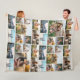 Personalised 32 Photo Collage Fleece Blanket