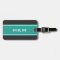 Personalised 3 letter monogram travel luggage tag