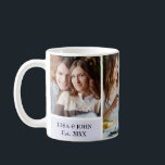 Personalised 3 Photo Collage Coffee Mug<br><div class="desc">Personalised 3 Photo Collage Coffee Mug</div>